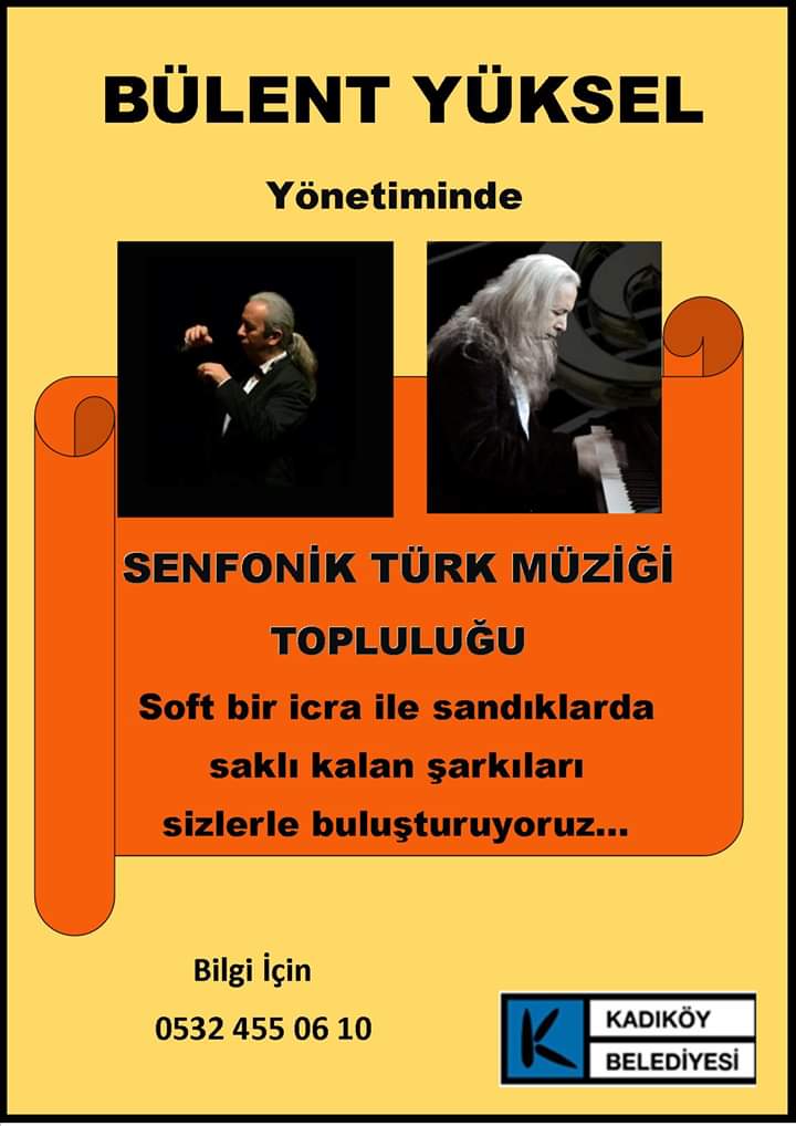 Bülent Yüksel yönetimindeki Senfonik Şarkılar ve Türk Halk Müziği topluluğumuz yeni sezona hazır...  🎹🎶🎹