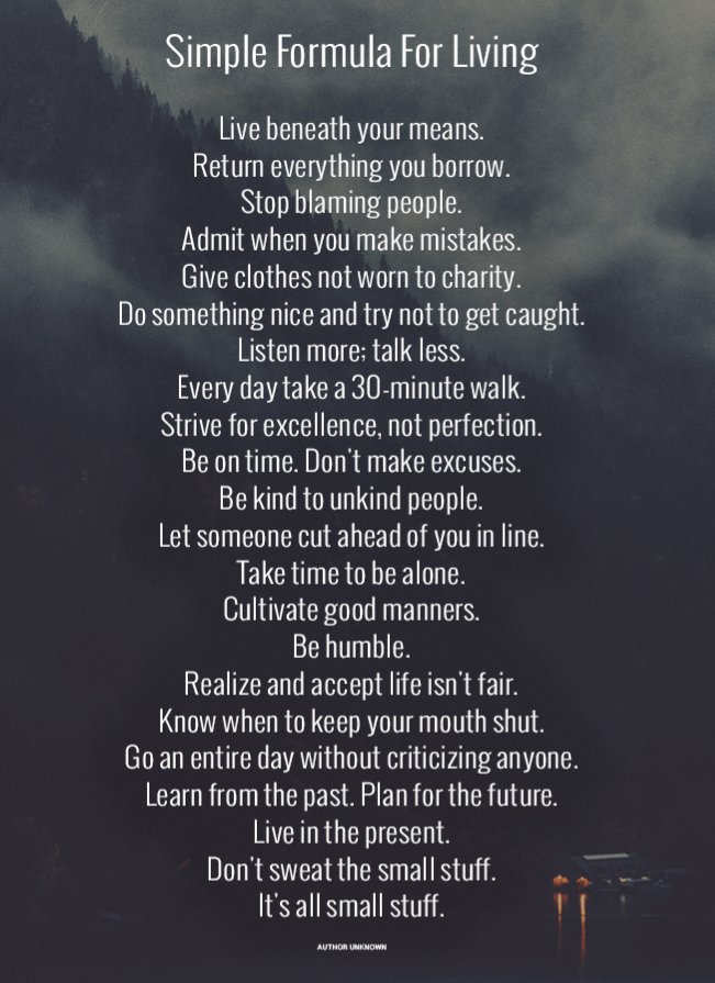 palmerdebra's tweet image. #simpleformula #simpleformulaforliving #livelifewithoutregrets #livelifetothefullest #livelifehappy #empoweringwomen #womenempowerment