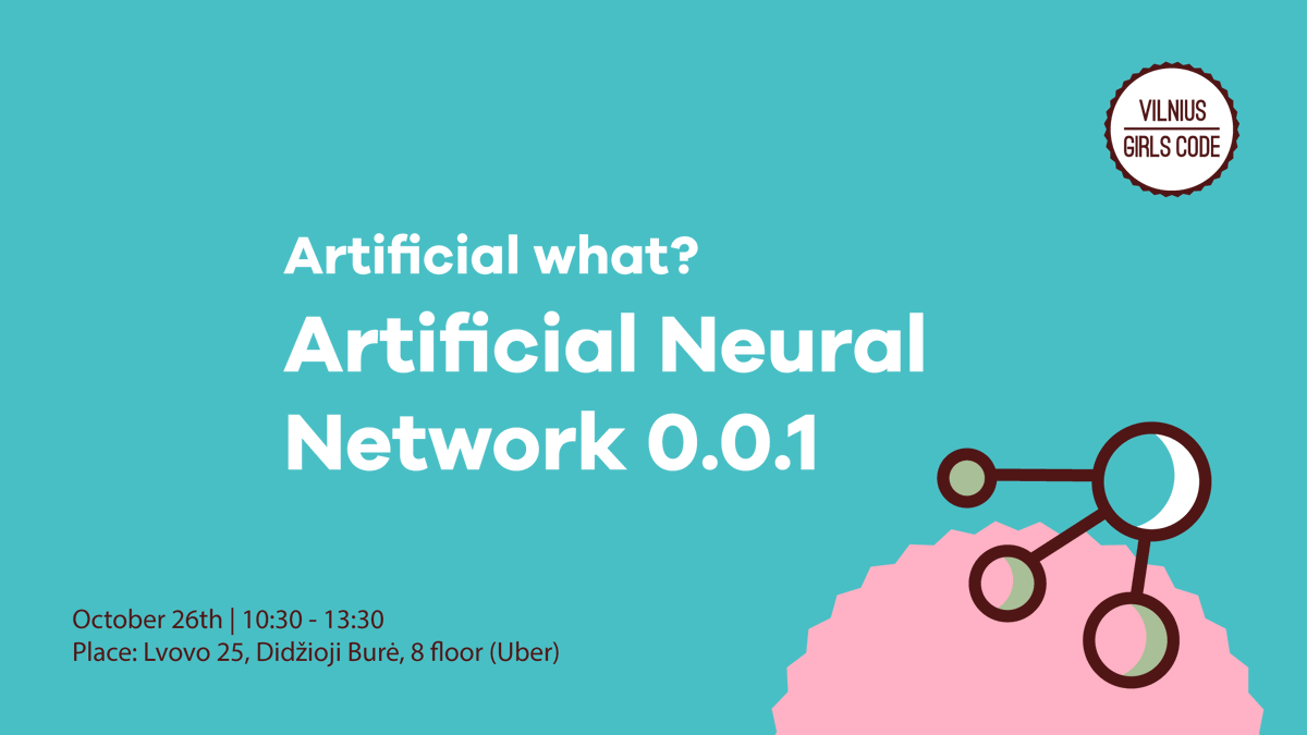 Hey hey! Our super cool workshop is coming! Only 20 places - hurry up to register!

eventbrite.com/e/artificial-w…