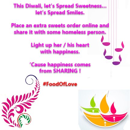 ๐ฑ๐ด๐
๐พ๐ฝ๐ณ ๐
๐ด๐
๐
๐ด ๐ด๐
๐ด๐ฝ๐
๐
(@beyondverve_in) on Twitter photo This Diwali lets Spread Sweetness. Spread Smiles. Place an extra sweets order online. Share with some homeless person. Light up her/his heart with happiness. โCause happiness comes from sharing. #FoodOfLove #Diwali
<a href="/TheJohnAbraham/">John Abraham</a> <a href="/sonamakapoor/">Sonam K Ahuja</a> <a href="/vivekoberoi/">Vivek Anand Oberoi</a> <a href="/GulPanag/">Gul Panag</a> <a href="/RahulBose1/">Rahul Bose</a> This Diwali lets Spread Sweetness. Spread Smiles. Place an extra sweets order online. Share with some homeless person. Light up her/his heart with happiness. โCause happiness comes from sharing. #FoodOfLove #Diwali
<a href="/TheJohnAbraham/">John Abraham</a> <a href="/sonamakapoor/">Sonam K Ahuja</a> <a href="/vivekoberoi/">Vivek Anand Oberoi</a> <a href="/GulPanag/">Gul Panag</a> <a href="/RahulBose1/">Rahul Bose</a>