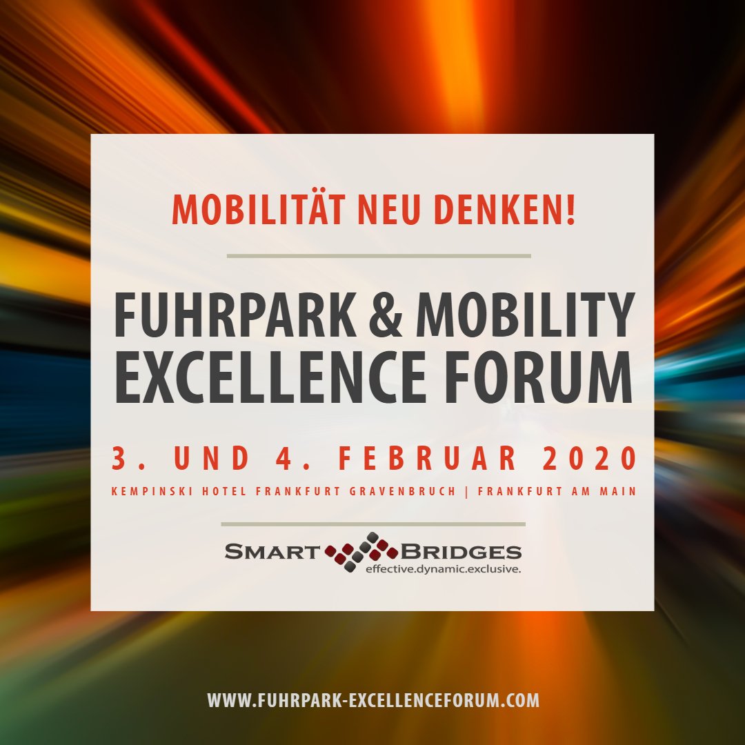 Unser nächstes Fuhrpark &amp; Mobility Excellence Forum steht in den Startlöchern. Für mehr Infos einfach dem Link folgen xing.com/events/fuhrpar…
#autonomousCar #future #transport #Mobilitätswende