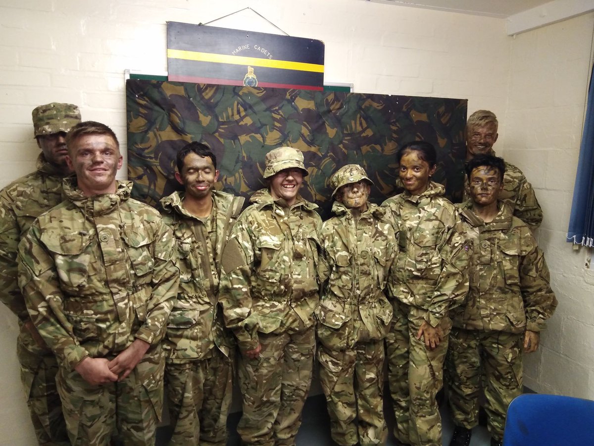 Face painting for grown-ups. Join us as a Royal Marine cadet and stand out from the crowd (apart from when in camouflage). Age 13+ email us at info@readingseacadets.co.uk and come along for a taster.

#rdguk