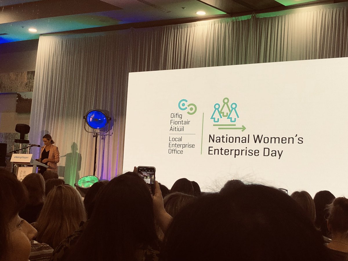 Edele3's tweet photo. Delighted to be attending the National Women’s Enterprise Day in @crownplaza Hotel in Blanchardstown #NWED #MakingItHappen Kathryn Thomas MC 🙍‍♀️ https://t.co/Ic3oohNqvm