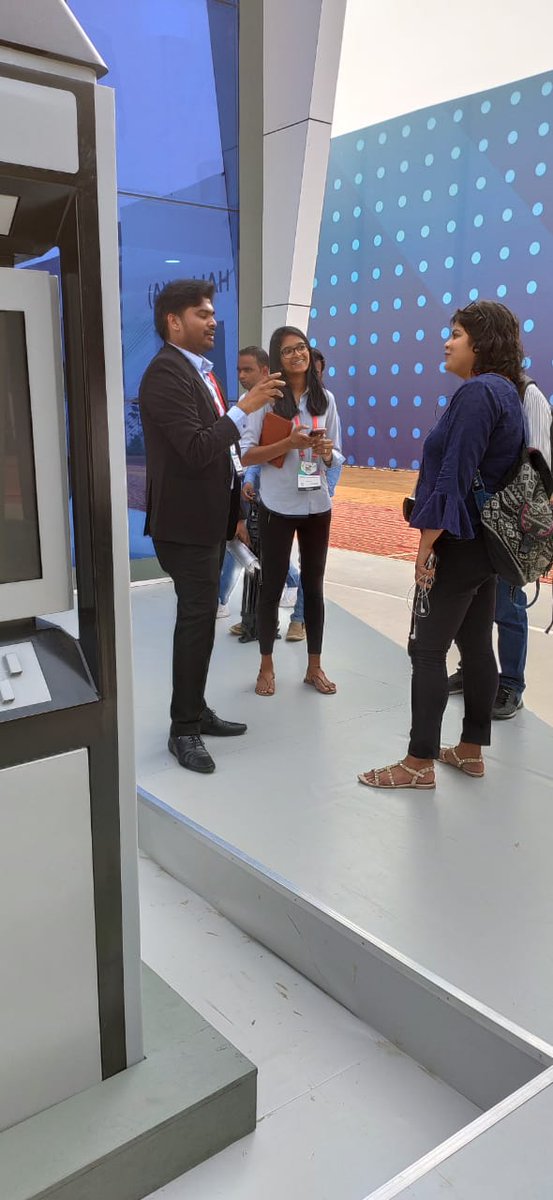 qogno's tweet photo. Understanding the product is the best way to utilise it efficiently. Here is a detailed hands-on explanation of the Smart Tower solution to @ETNOWlive in the Qogno stall at @exploreIMC

#QognoatIMC #IMC2019 #Technology #Automation #IndustryDisruption https://t.co/n8Nb8xE6KF
