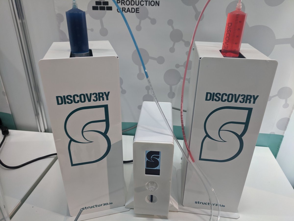 structur3Dprint's tweet photo. The Structur3d team is launching the INJ3CTOR for desktop injection molding of rubbers at the #K2019 show in Germany this week! Stop by booth 4D29 to see live demos at 11a/1p/3p daily. https://t.co/lT35SNpsCA