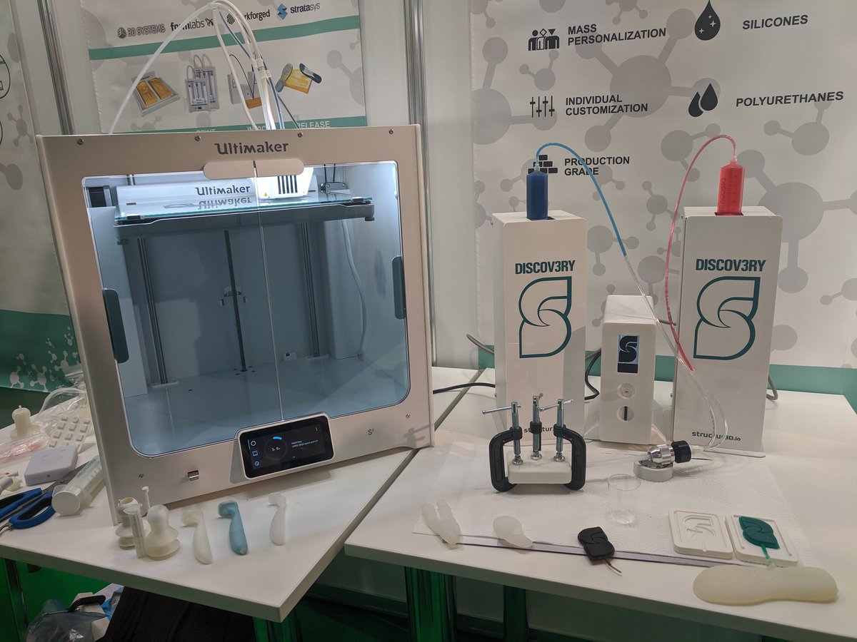 The Structur3d team is launching the INJ3CTOR for desktop injection molding of rubbers at the #K2019 show in Germany this week! Stop by booth 4D29 to see live demos at 11a/1p/3p daily.