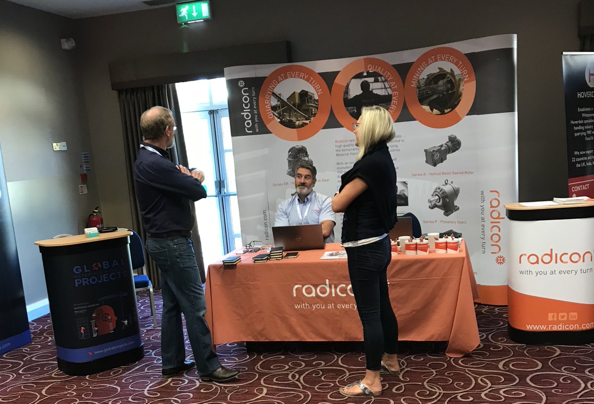 radicongears's tweet photo. It's day two of #Bulkex19! If you've not already asked us about our range of gearboxes and drop-in replacement service today's the day to do it! We're on stand 30 - come and say hello! https://t.co/dOGcfdm0Hw