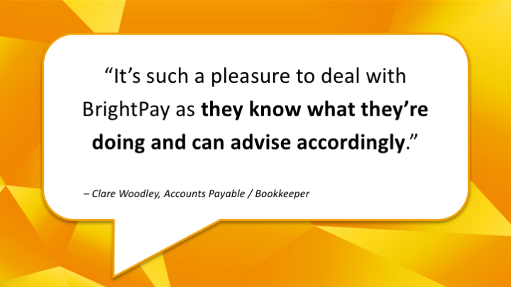 GreatPayroll's tweet photo. BrightPay has a 99% customer satisfaction rate! Read our testimonials to find out what people like about #BrightPay https://t.co/5gmjCRQvQx https://t.co/SUe5KHr2Ky