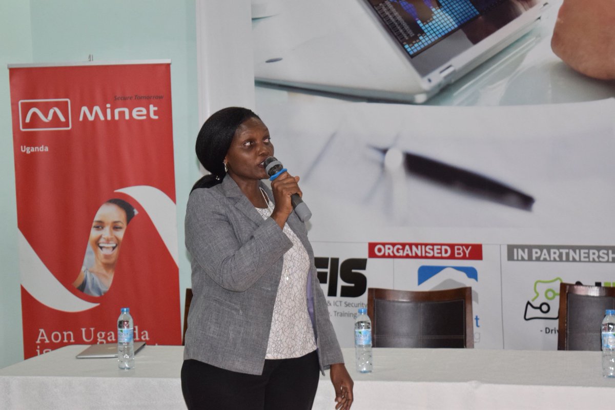 forensicsIFIS's tweet photo. #CSRM19 The 1st session of Day 2 has been closed with a presentation by Winnie from @minetuganda https://t.co/u1K24LgnK7