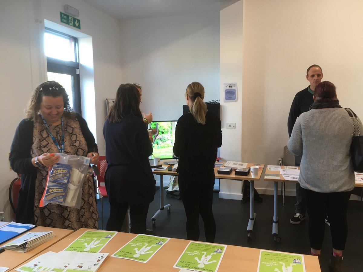 TEdwards_Nurse's tweet photo. #CLDTLeeds All ready to welcome Carers of people with Learning Disabilities @InvolveLYPFT @LYPFTdietitians @SLTJulia @Get_Checked_Out @LeedsandYorkPFT @IIaction_LYPFT @CarersLeeds https://t.co/IYMsRn3yYp