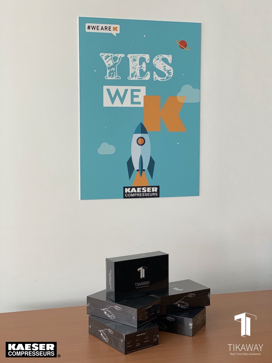 TIKAWAY #RealTimeVideoAssistance 👓👷‍ tweet media