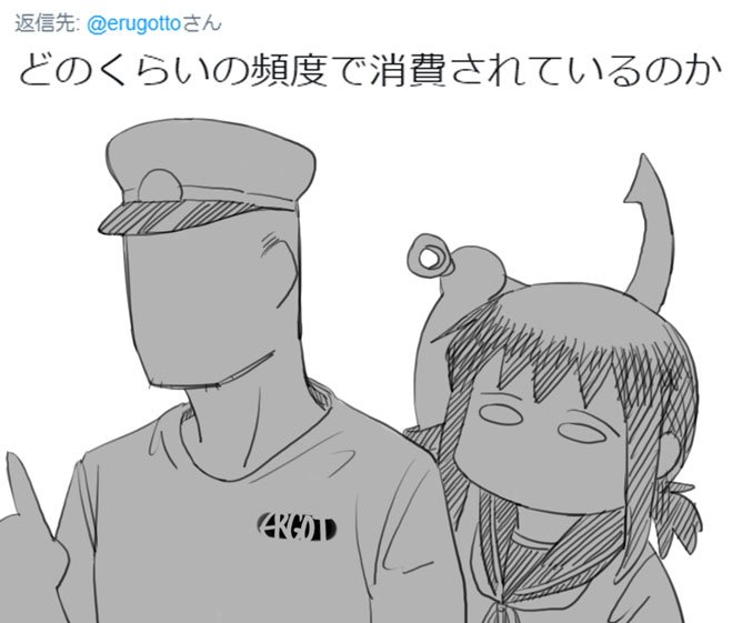 「まぁ、一週にいc」 