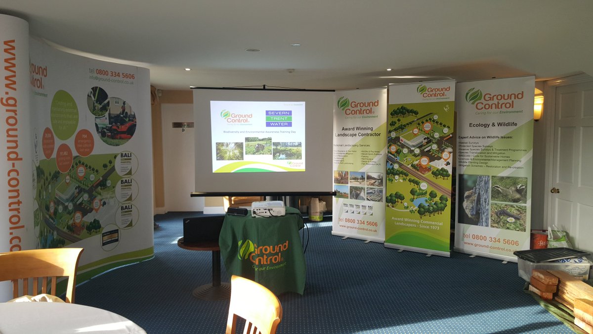 GCDesignGC's tweet image. The second Biodiversity Day with Severn Trent is now underway. Discussing and promoting the importance of Biodiversity in property and estate management. Next up is Alan Richardson discussing all things trees @stwater @GroundControlGC