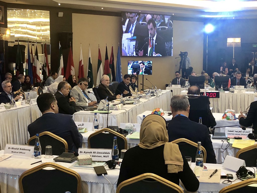 WHOEMRO's tweet photo. #EMRC66 Members renewed commitment to:
➡️#BestNCDs
➡️Strengthen hospital sector 
➡️Response to substance use
➡️Develop evidence-informed policy-making
➡️Ending newborns, child&amp; adolescents death
➡️Strengthen nurse workforce 

They adopted Regional Director’s annual report 2018 https://t.co/5J42v7XKyK