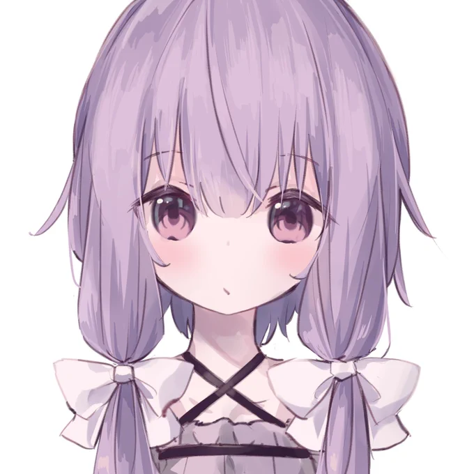 色塗り練習ゆかりさんです 