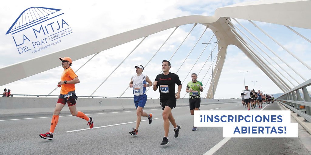 ¡No te pierdas #LaMitjaDelPrat! Inscíbete ya y no lo dejes para última hora 😜 ➡️ bit.ly/30WgkFj
bit.ly/30YG3NK #LaMitjaDelPrat2019 #EsSorprenent #ElPrat #ElPratDeLlobregat #ElMeuLlocAlMon #IgersElPrat #MitjaMarato #Run #Runners #Cursa
