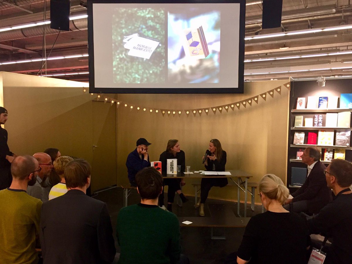 „Gestaltungsspagat: #BureauDavidVoss zwischen #Moravia und #Bauhaus“ <a href="/Book_Fair/">FrankfurterBuchmesse</a> @stiftungbuchkunst @SeemannHenschel #fbm19 #talk