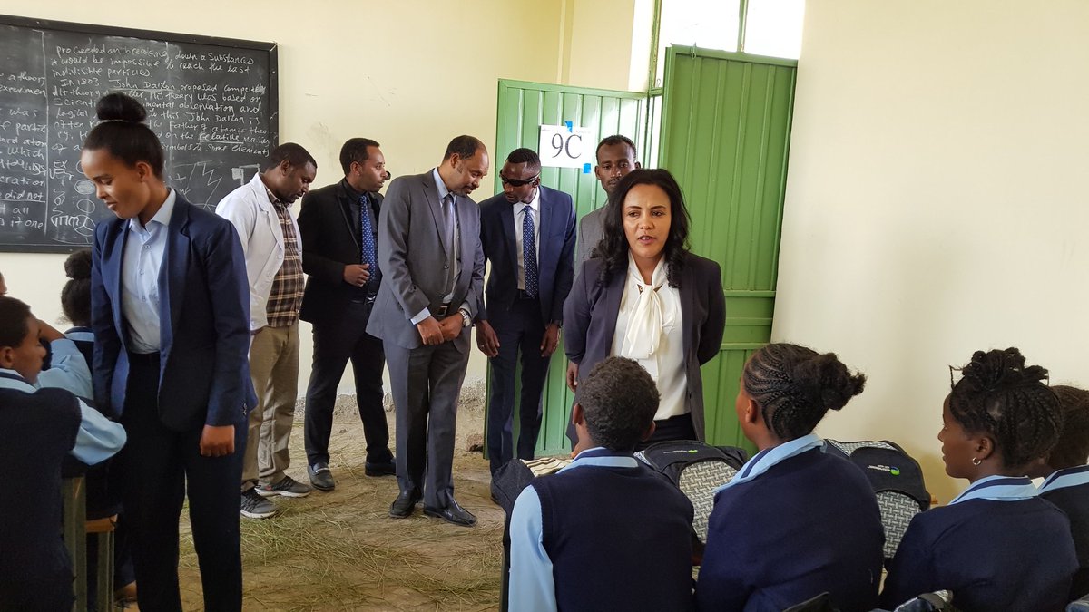 FLEthiopia's tweet image. በቀዳማዊት እመቤት ጽ/ቤት የተገነባው ሎዛ ብርሃን ሁለተኛ ደረጃ  ትምህርት ቤት  ዛሬ ጥቅምት 06፥ቀን 2012 ተመረቀ::