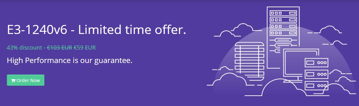 1HostAG's tweet photo. Great deals! Discover our special offer for a high performance Dedicated Server with 43% discount.

Check it out here: https://t.co/E9kTtbrbLB

⚠️Limited time offer

#DedicatedServer #BareMetal #WebHosting #Servers #DDoSProtection #EuropeanProvider https://t.co/oxeUkwOmDf