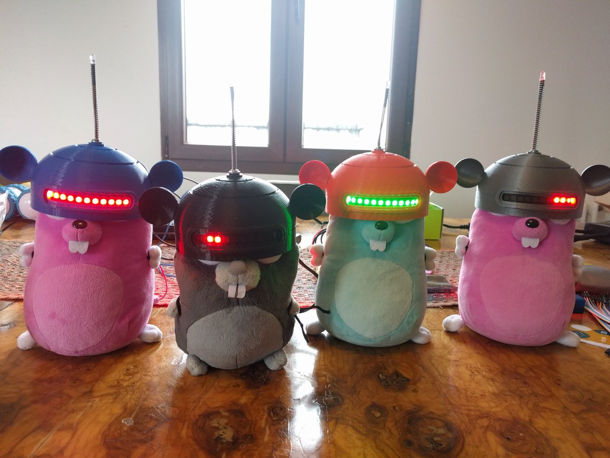furriebot's tweet image. Gopherbots are Go for @golab_conf we will be at the #HackLab next Tuesday so you can play with @TinyGolang 
golab.io/agenda/session…
#golang #tinygo #embedded