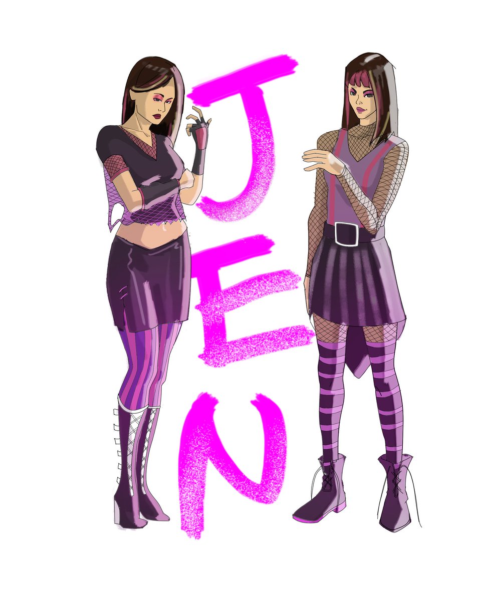 artby_lash's tweet image. 4 done, 3 to go. #characterdesign #CharacterContest #CharacterContest