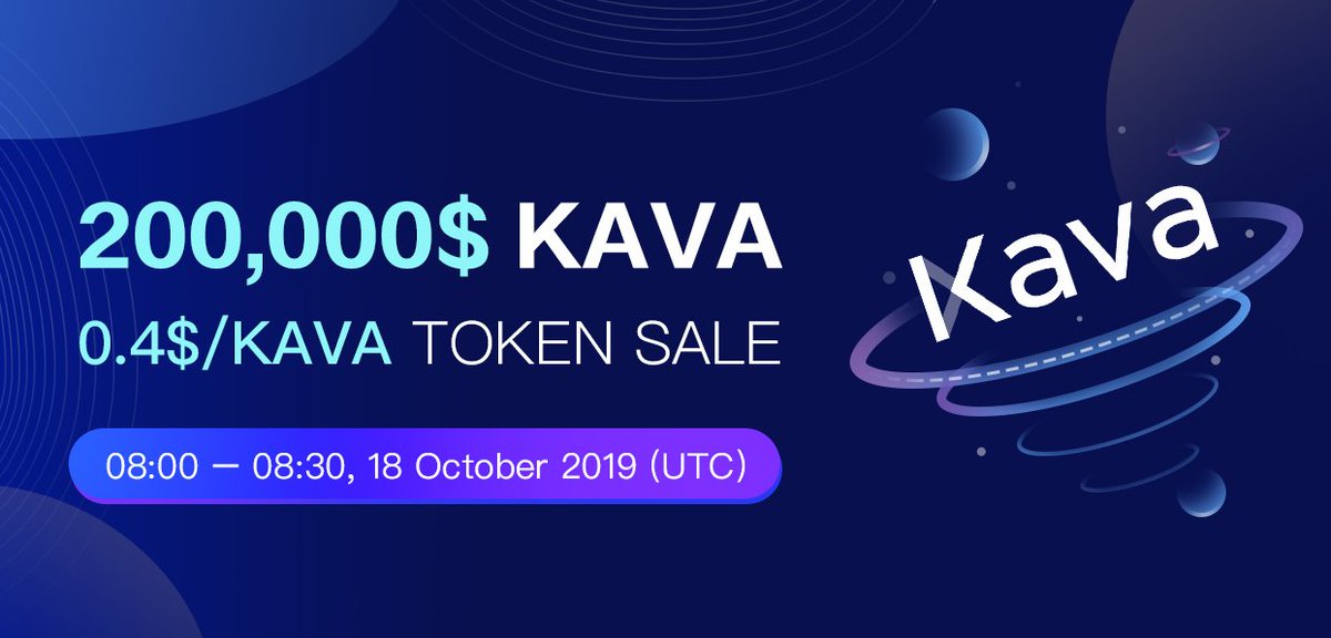 PIEXGO will launch a $KAVA discount program at 08:00 on 18 October 2019 (UTC), where PIEXGO users can purchase KAVA tokens at the lowest price 0.4$.

Read more: help.piexgo.com/hc/en-us/artic…