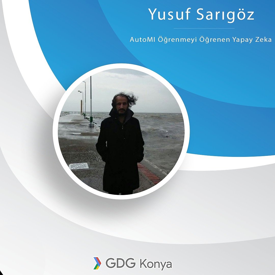 Herkese merhaba 👋 GDG DevFest Konya'19 etkinliğinin konuşmacılarını tanıtmaya devam ediyoruz 🤩  Sevgili <a href="/myusufsarigoz/">Rohan</a> "AutoML Öğrenmeyi Öğrenen Yapay Zeka" sunumu ile bizlerle olacak. Etkinliğe hala  kayıt olmadıysanız kayıt linki aşağıdadır 👇🏻

meetup.com/tr-TR/GDGKonya…