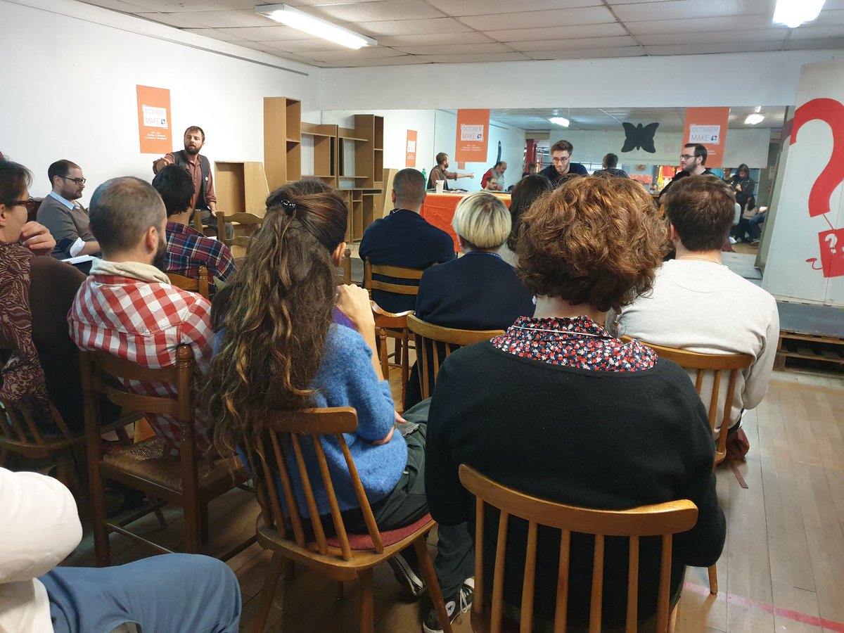 Tiers_lieu's tweet image. #Octobermake moment de partage autour d&apos;agir par les communs avec @fablab_fr @CGET_gouv @LeCnam
@Artfactories @tilios #APLC @TiersLieux libre et open source (#TILIOS) PAD en direct :  pad.lamyne.org/aplc-17102019