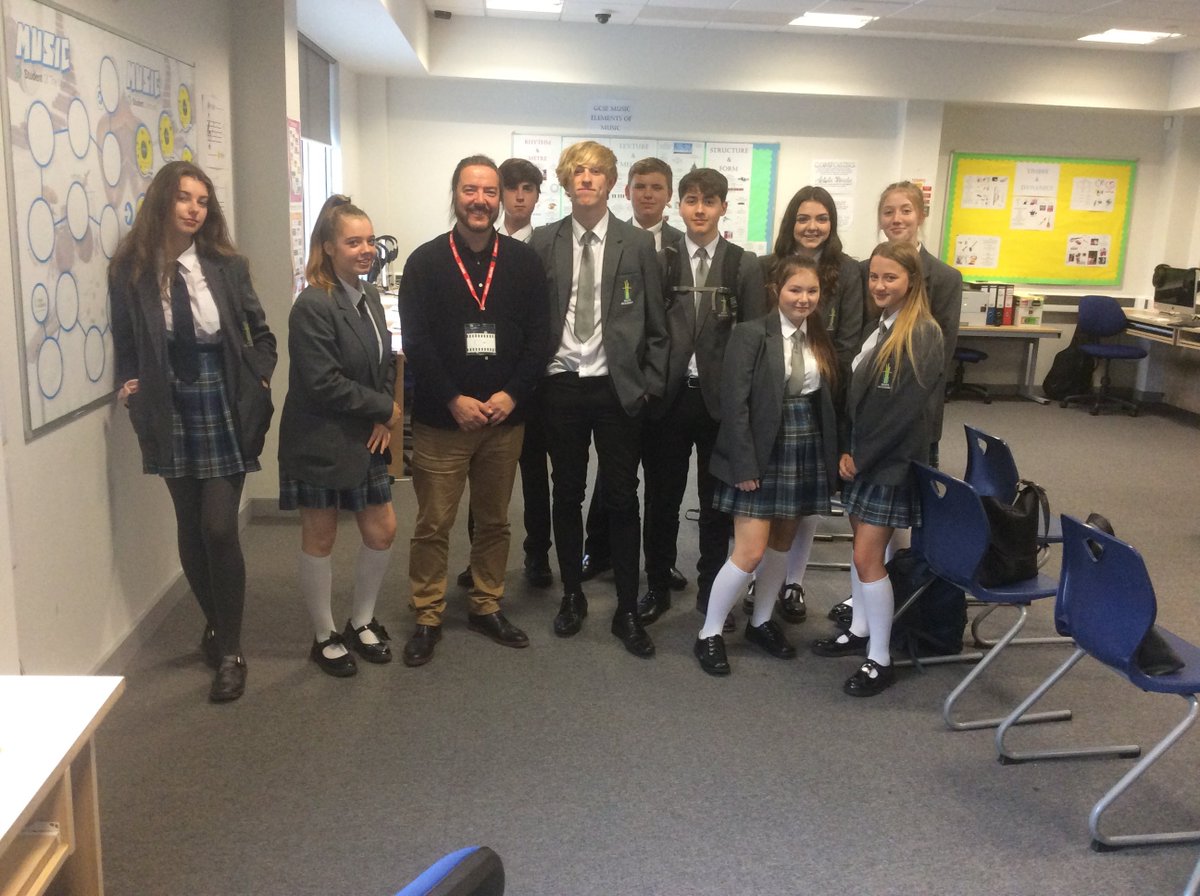 Hope_MusicDept's tweet photo. Y11 GCSE Music Composition Masterclass with Martin Riley. It was a great day full of creativity and inspiration. Really proud of the musical progression and the welcome students gave Martin. Fantastic day had by all @martrileymusic @hope_careers #ceiag #ambition #rolemodel #OIAWD https://t.co/r8opFNNR3C
