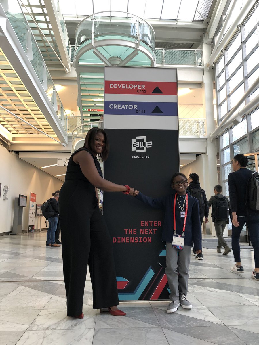 KavyaPearlman's tweet photo. Captainโs Log : we have arrived at our ultimate destination @ARealityEvent Munich, with @XRSIdotorg co-pilots @luderbonneau @marcomagnano n a young #XR Ambassador.. n delivered to the world very 1st #XRDCF standard -available for comments https://t.co/7pK9kH11np till Jan 2020. https://t.co/7IpYiwMxYp