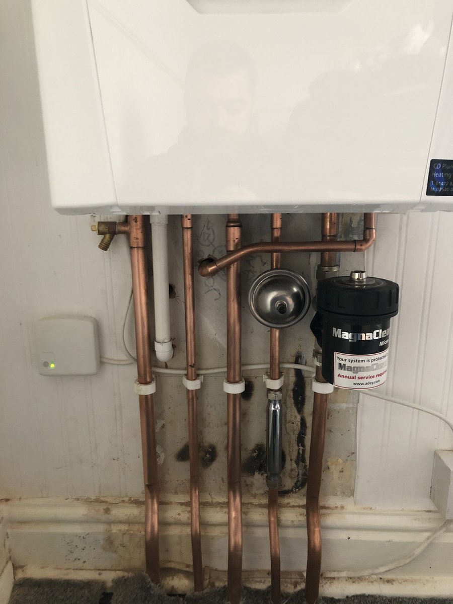Today our team have installed another fantastic @IdealBoilers Logic+ 24kw combi boiler &amp; <a href="/ADEY_Pro/">ADEY</a> Micro 2 filter in #Grimsby #GrimsbyisGreat