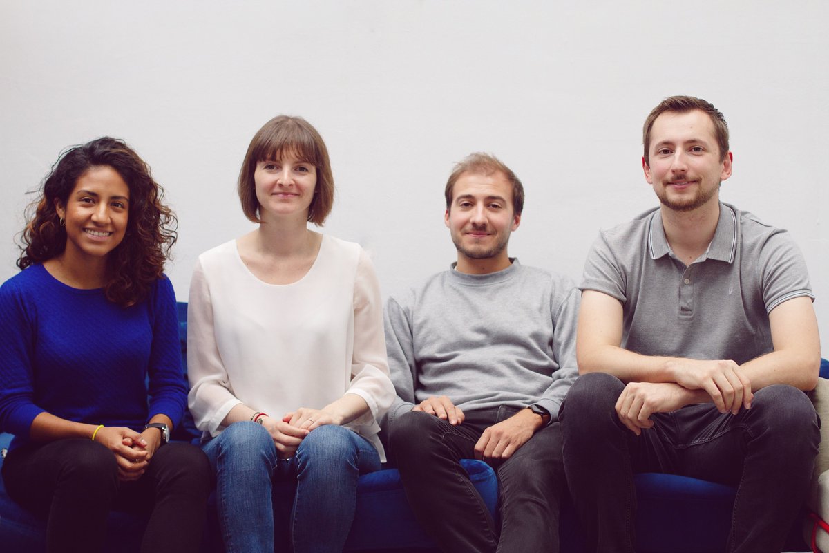 indy_france's tweet image. L'équipe Georges.tech s'agrandit encore.
Nous sommes très fiers d'accueillir Paola German Garcia, Nelly Moreau, Arnaud Tascon et Etienne Fachaux dans nos équipes.
🚀🤖🤩#dreamteam #equipedechoc #startup #recrutement
On recrute toujours ! Contacte Abdelkader ou Baptiste