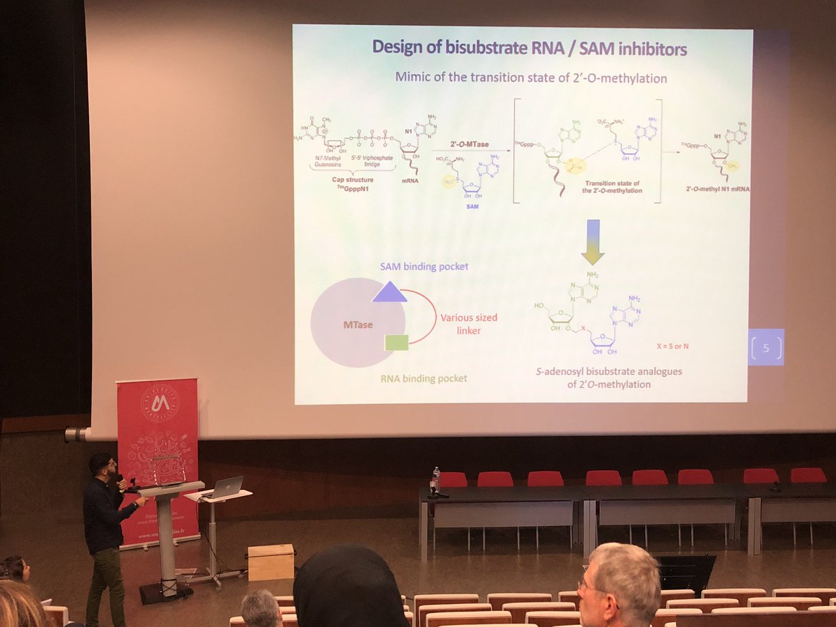Impressive talk from my friend Rostom Ahmed-Belkacem using bisubstrate approach to target RNA viruses <a href="/JMJC_RJSCF/">JMJC 2019</a> <a href="/RJ_SCF/">RJ-SCF</a> <a href="/scf_om/">SCF-OM</a> <a href="/umontpellier/">Université de Montpellier</a>