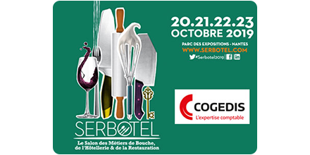 Groupe_Cogedis's tweet photo. Venez retrouver l’équipe #Cogedis au salon #Serbotel2019 🍴du 20 au 23 octobre 2019 entre 9h30 et 18h au parc des expositions de #Nantes au niveau 3 stand 511 ! https://t.co/U89ZWStBrS