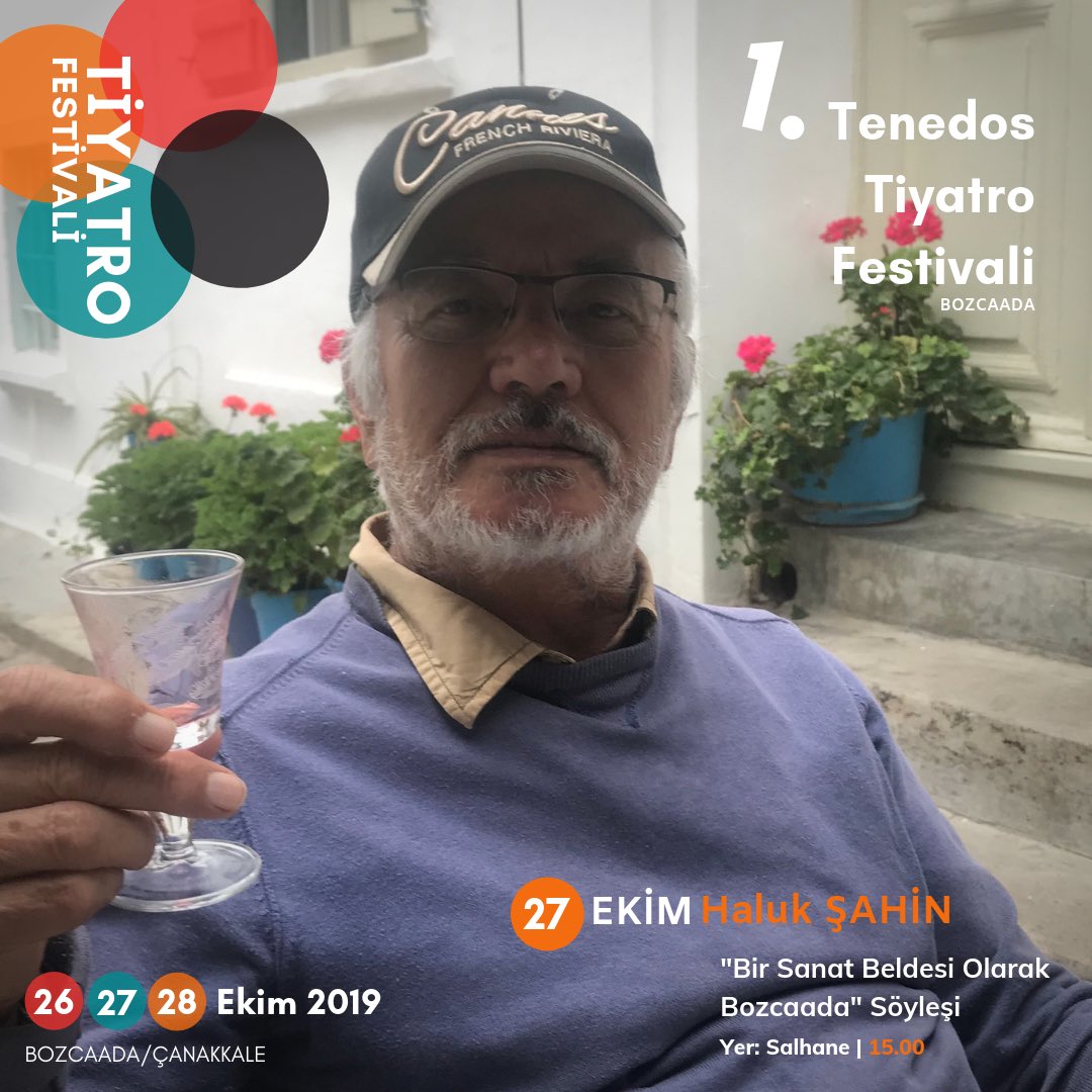 Programımızı incelediniz mi?

27 Ekim / Haluk Şahin
“Bir Sanat Beldesi Olarak Bozcaada”

#bozcaada 
<a href="/poyrazalti/">haluksahin</a>