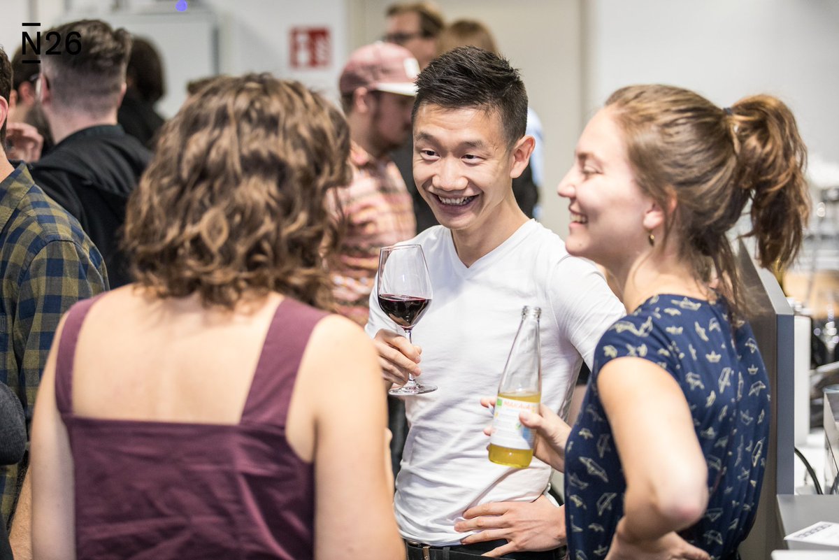 N26Careers's tweet photo. Thanks to everyone who joined our first #Talk26 #meetup in #Vienna yesterday and to our panelists @emvanboven, Gino and @MobileGeekGirl from @n26, @prla from @TourRadar and Christoph from @ready2orderGmbh. It was great! ⭐
#N26events #N26VIE https://t.co/3tWVOy6Xfn