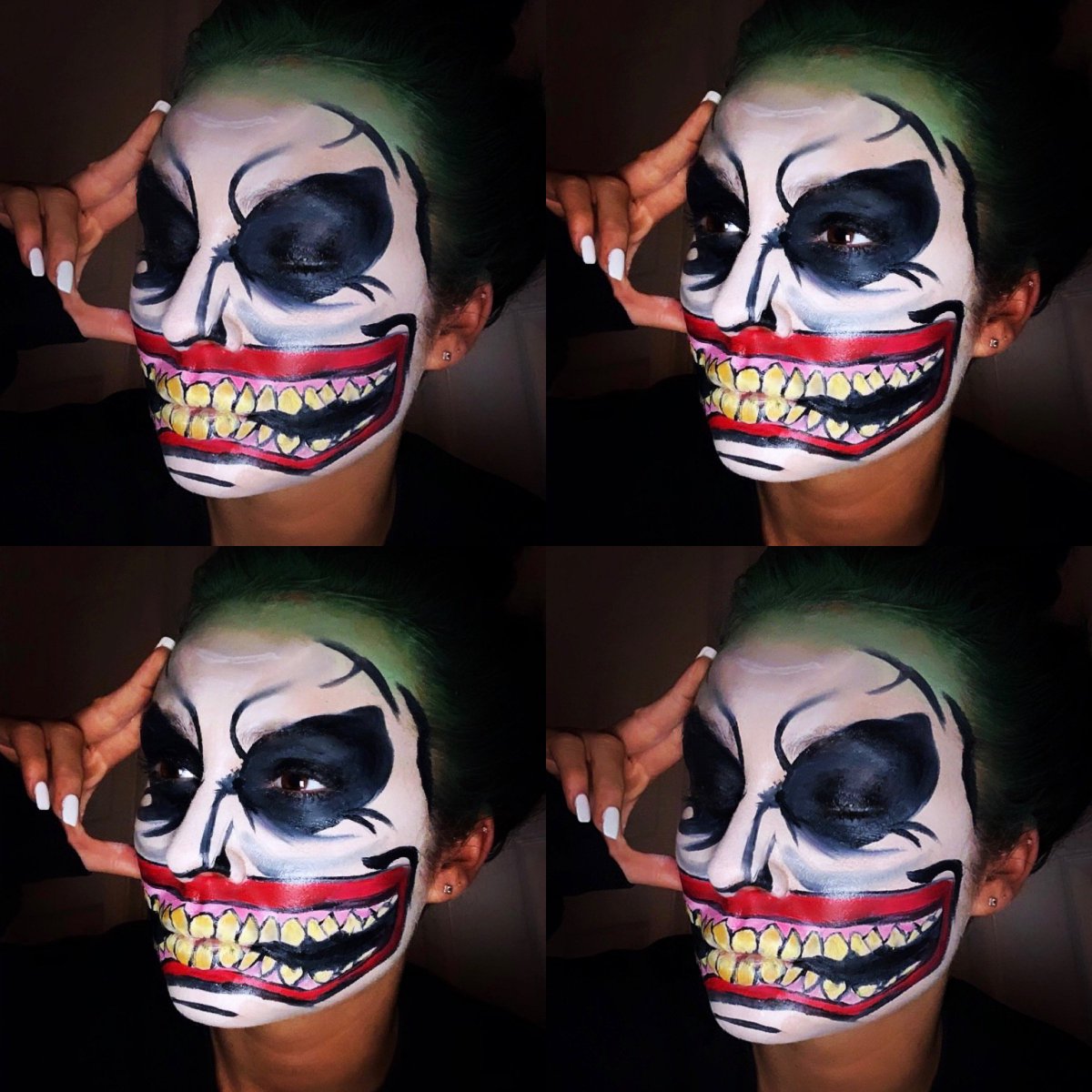 Dimplesxx__'s tweet photo. J⃣   O⃣   K⃣   E⃣   R⃣  #Halloween #paints #fun #creative https://t.co/LfJZRyQIhd