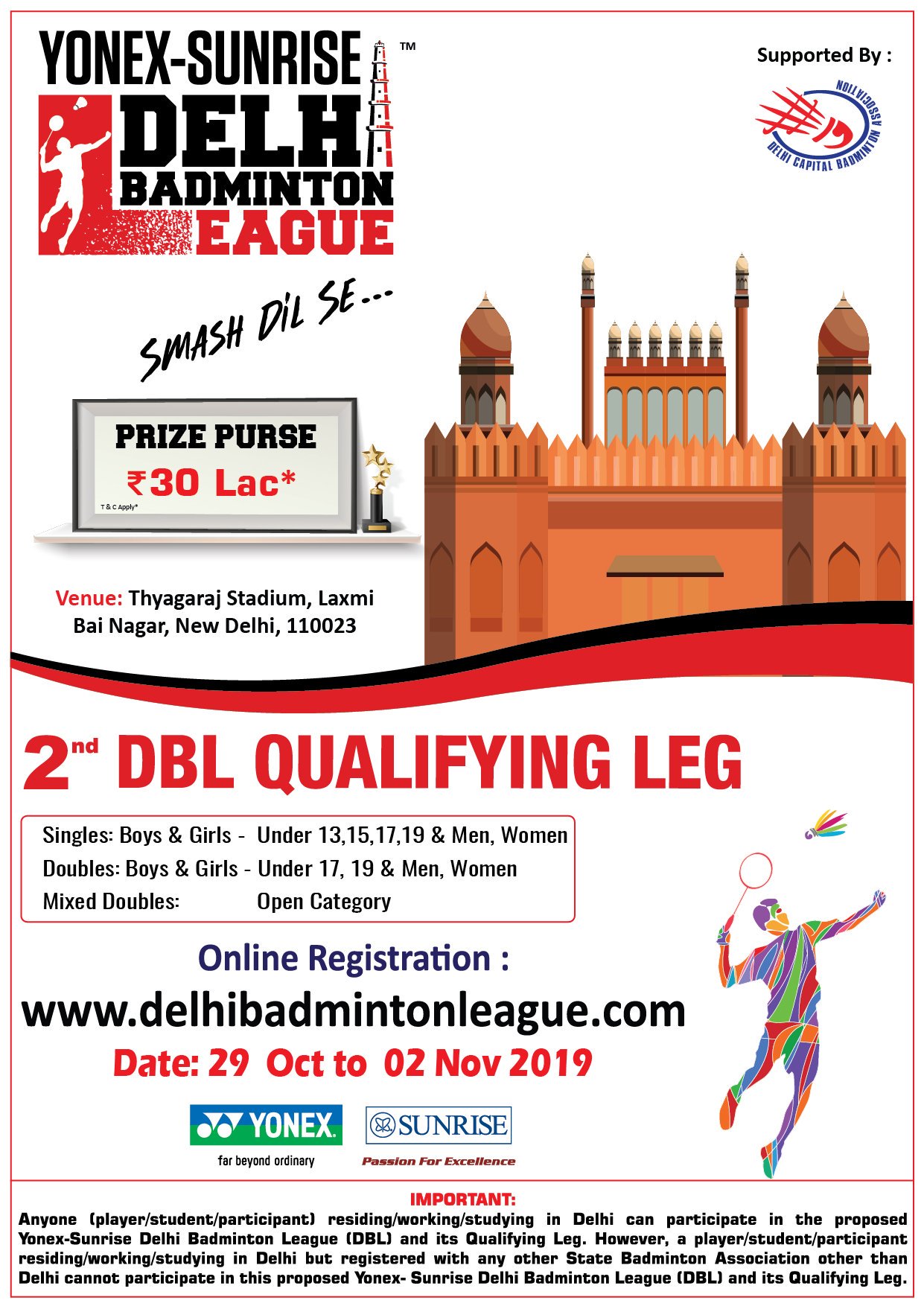 Delhi Badminton League on Twitter