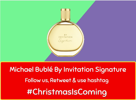 underxmastree's tweet photo. Christmas is another week closer, so we need to celebrate! 🎄🎉🎅

We've got a giveaway to #win one @michaelbubleperfume By Invitation Signature! To enter - Follow us, RT &amp; use #ChristmasIsComing. Ends Oct 24th @ 3pm T&amp;C's: https://t.co/SLZXOlC9vi https://t.co/gQwRPV3qoS
