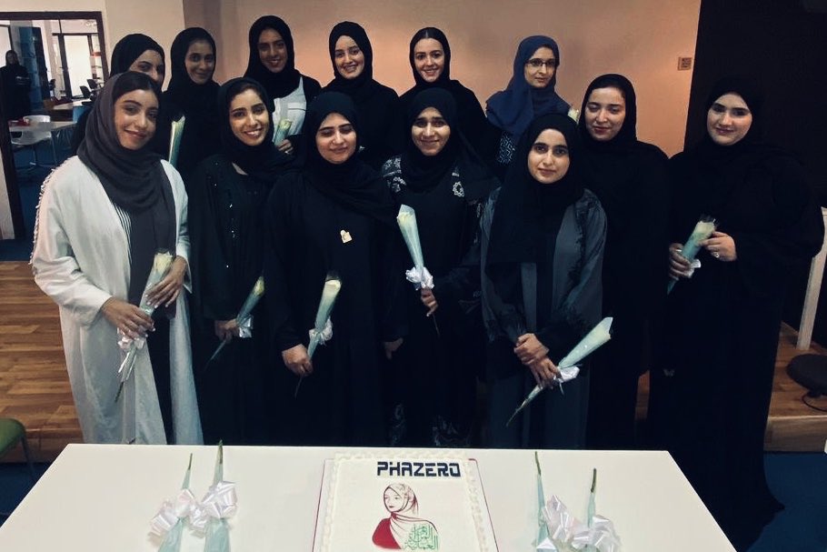 PhazeVentures's tweet image. Celebrating #omaniwomensday at our portfolio company @Phaze_Ro where 15 out of 20 of their software developers are Omani women