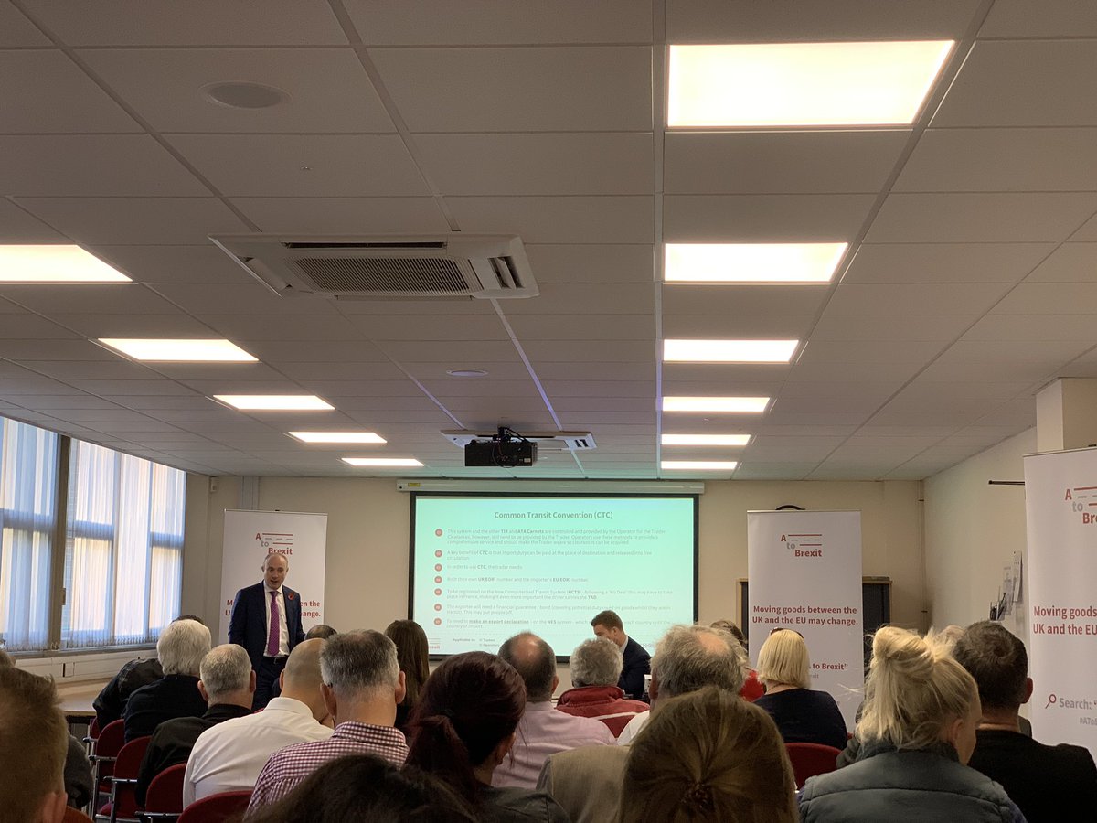backhousejones's tweet photo. BACK in Peterborough. Seminar 25 of 66 in 22 UK locations. At @RHANews Roadway House. A full house for the #atobrexit seminar. The #BrexitDeal announced during the seminar. @RHARichardB https://t.co/8Aw5K1cWbp