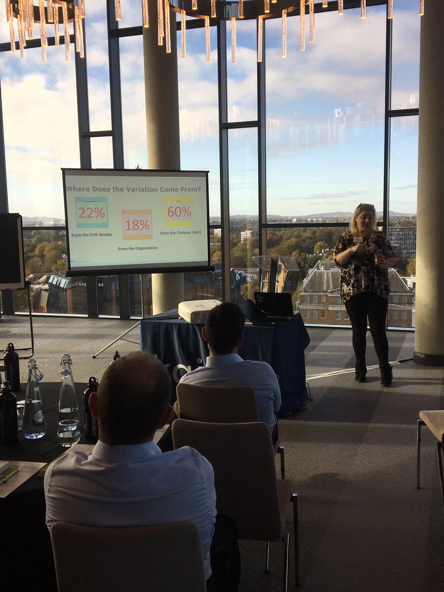 KainosEvolve's tweet photo. @ukpenguin Rachel Dunscombe, Research Lead, KLAS delivering a fantastic keynote presentation on EHR Insights from Arch Collaborative - thanks so much so joining us, Rachel #EHR #Insights @KainosSoftware #healthcareIT https://t.co/rUMC6Apk6D