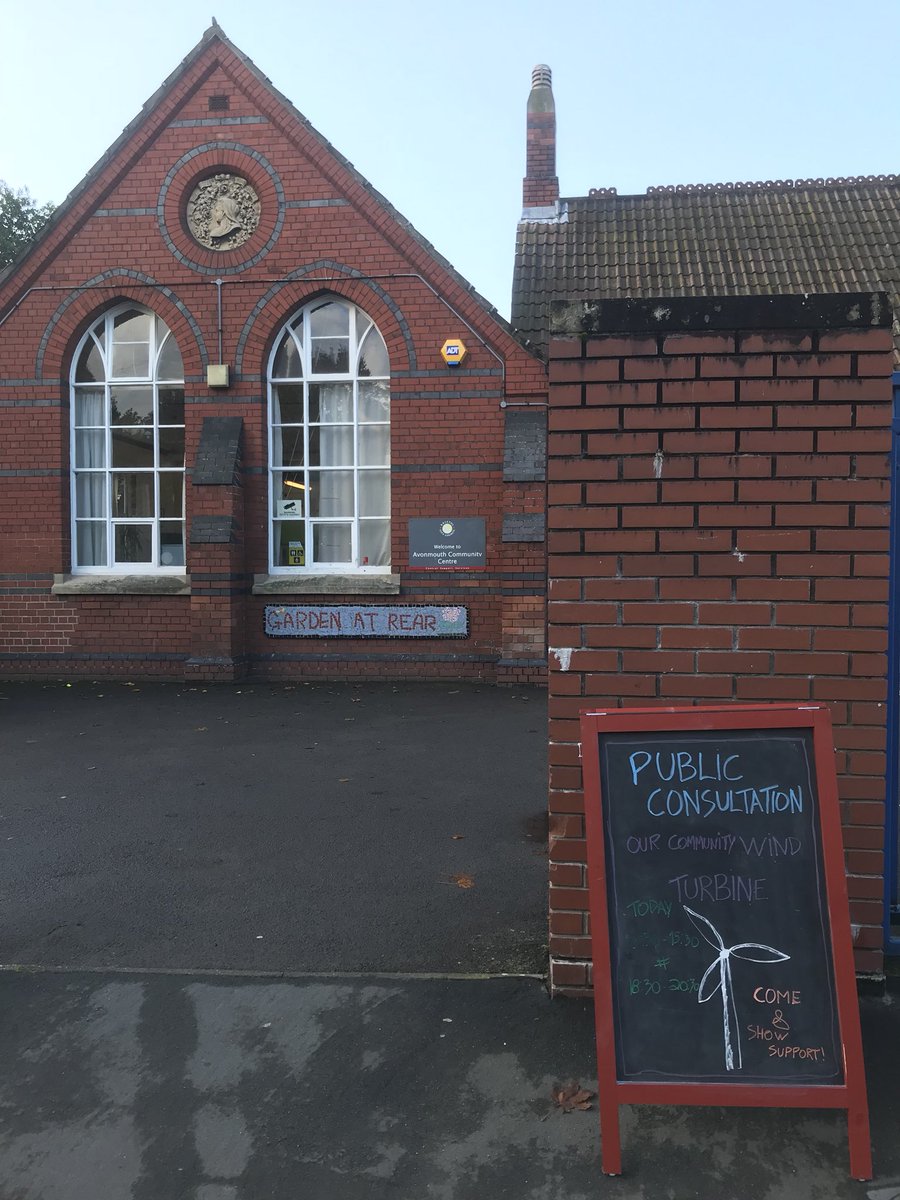 Ambition Lawrence Weston is running a public consultation regarding the community wind turbine today from 10:30 to 15:30 - 18:30 to 20:30. 

This is a project that could really benefit Avonmouth residents as the energy bills would be cheaper. 

Come &amp; have your say!