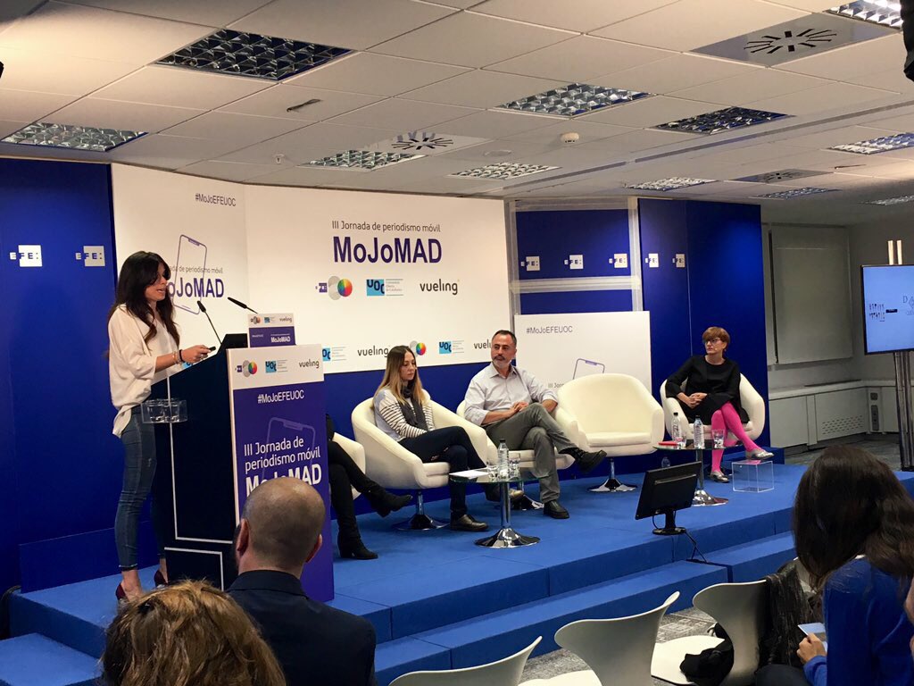 El futuro de la noticia está ligado a la calidad y al celular
#MoJoEFEUCO