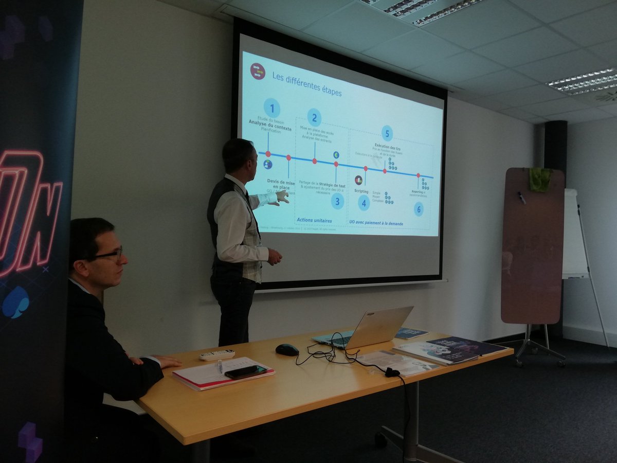 soraya_terrier's tweet image. Rémi Cadwell aux manettes du#TestAsAS pour éclairer sur les différentes étapes de mise en place d&apos;une telle démarche à la Matinée #Testlogiciel organisée par #SOGETI aujourd&apos;hui à Strasbourg
