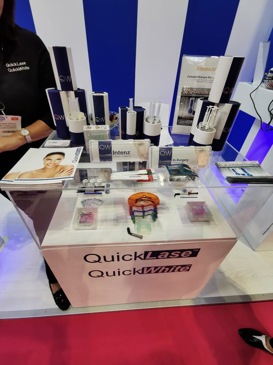 QLQW's tweet image. Come and say hi 👋🏼 to the Quicklase team on stand K78. We have our lasers, Loupes and whitening  #dentalshowcase #bdia