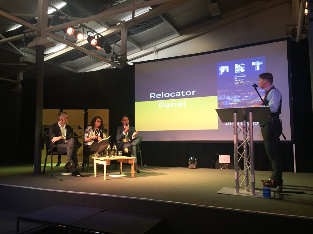 PoweredByTalent's tweet photo. How far are you attracting talent from? Our relocation panel explores how the ‘softer’ side of changing jobs can be a driver for making the move to your business. #PBT2019
@AllenOvery @carsonmcdowell @DeloitteNI https://t.co/zSvVWftqtj