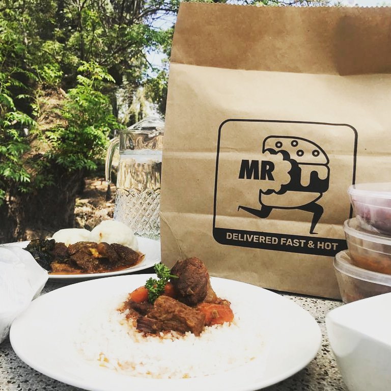 SimplyAfrican_'s tweet photo. Have you been hit by load shedding? Well we haven't. We're still serving your local favourites so jump on @mrdfood and order now 😋😋🥰 #Loadshedding https://t.co/ALagpYb5oX