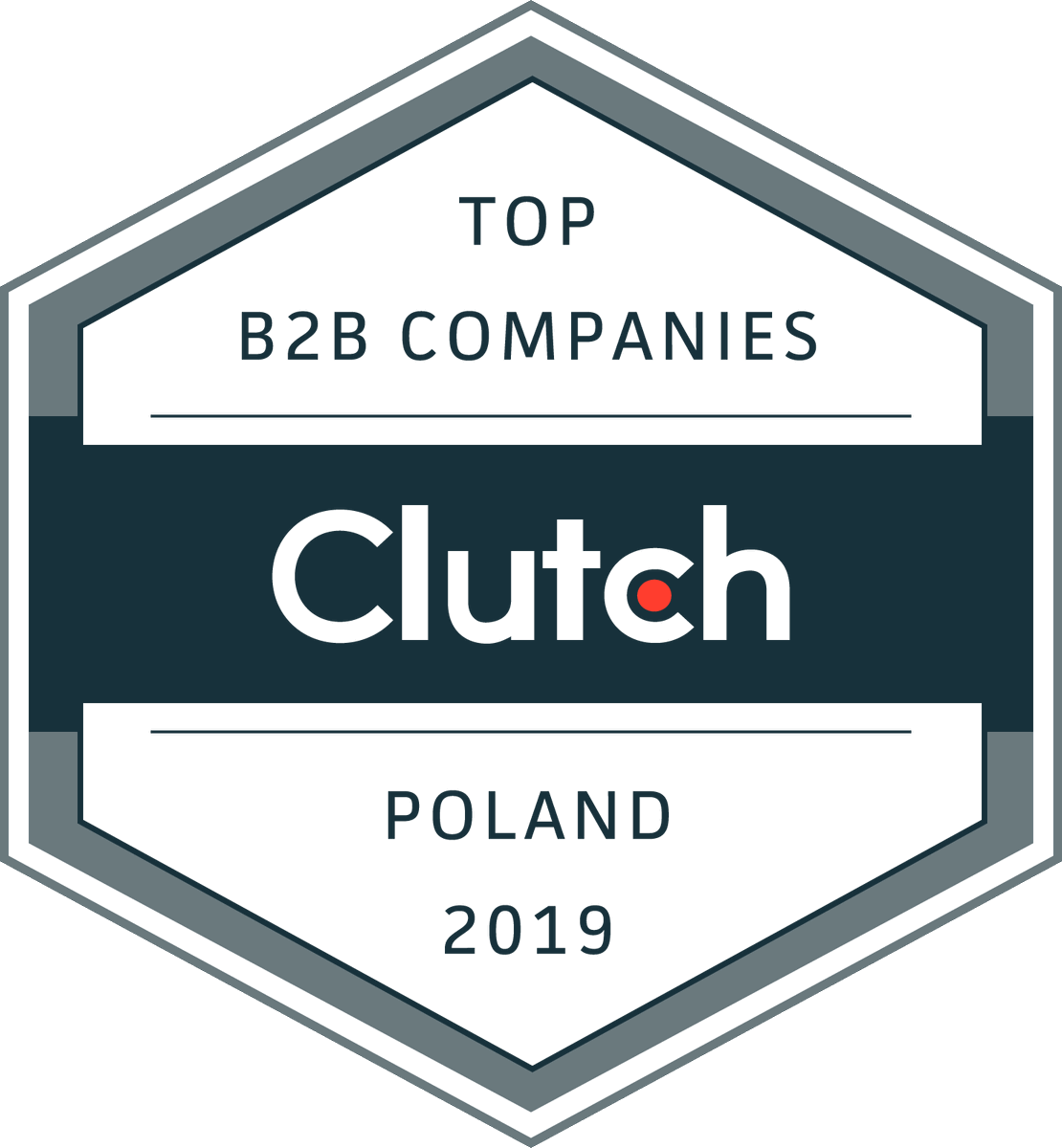 We are thrilled to have been named a leading company amongst the top business service providers in Poland in <a href="/clutch_co/">Clutch</a>’s 2019 report (bit.ly/2ISSsMT)

#ClutchLeader #leadingcompany #topbusiness #EmergingTechnologies #Megatrends #ArtificialIntelligence #MachineLearning