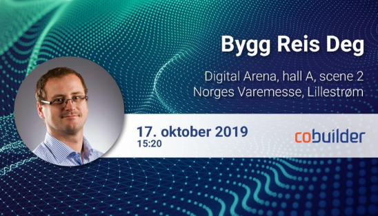 Er du på #Byggreisdeg2019? Gå ikke glipp av foredraget til Øystein Iversen om betydningen av Data Templates i digitaliseringen av #byggenæringen. De som ikke er på messen kan følge live streaming her: shorturl.at/mpsLN